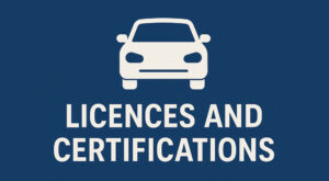 Licences & Certifications